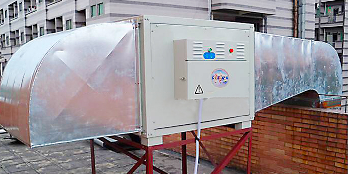 靜電（diàn）油煙淨化處理工程